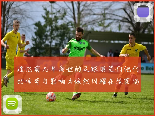 追忆前几年离世的足球明星们他们的传奇与影响力依然闪耀在绿茵场上