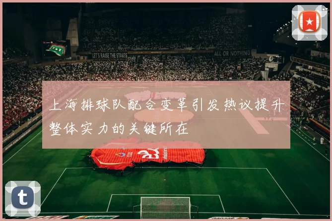 上海排球队配合变革引发热议提升整体实力的关键所在