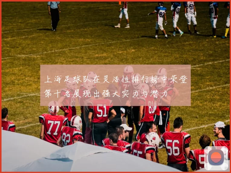 上海足球队在灵活性排行榜中荣登第十名展现出强大实力与潜力